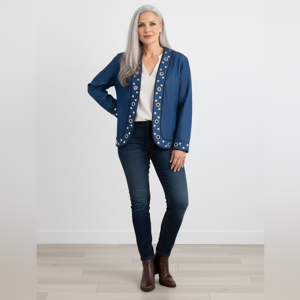 Step in Style Amazing Jean jacket!!!             Size: Medium